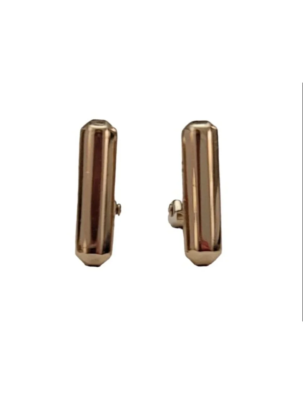 Hennessy Gold Tone Barrell Style Cufflinks, Signed K684